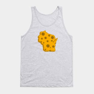 Wis-cheese-consin - green 1 Tank Top